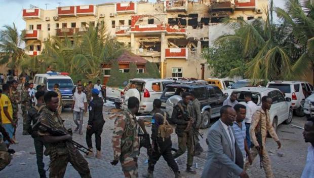 Pasukan Somalia Terlibat Pertempuran Sengit Dengan Al-Shabaab Untuk Merebut Hotel Villa Rose